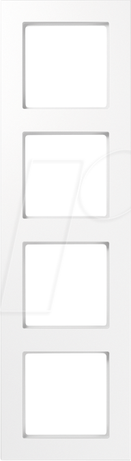 JG A5584 BF WW - Rahmen 4-fach, alpinweiß A 5584 BF