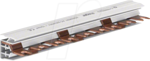 HAGER KDN363N - Phasenschiene 3 polig mit Gabelanschluss 10mm² 63A 9 Module