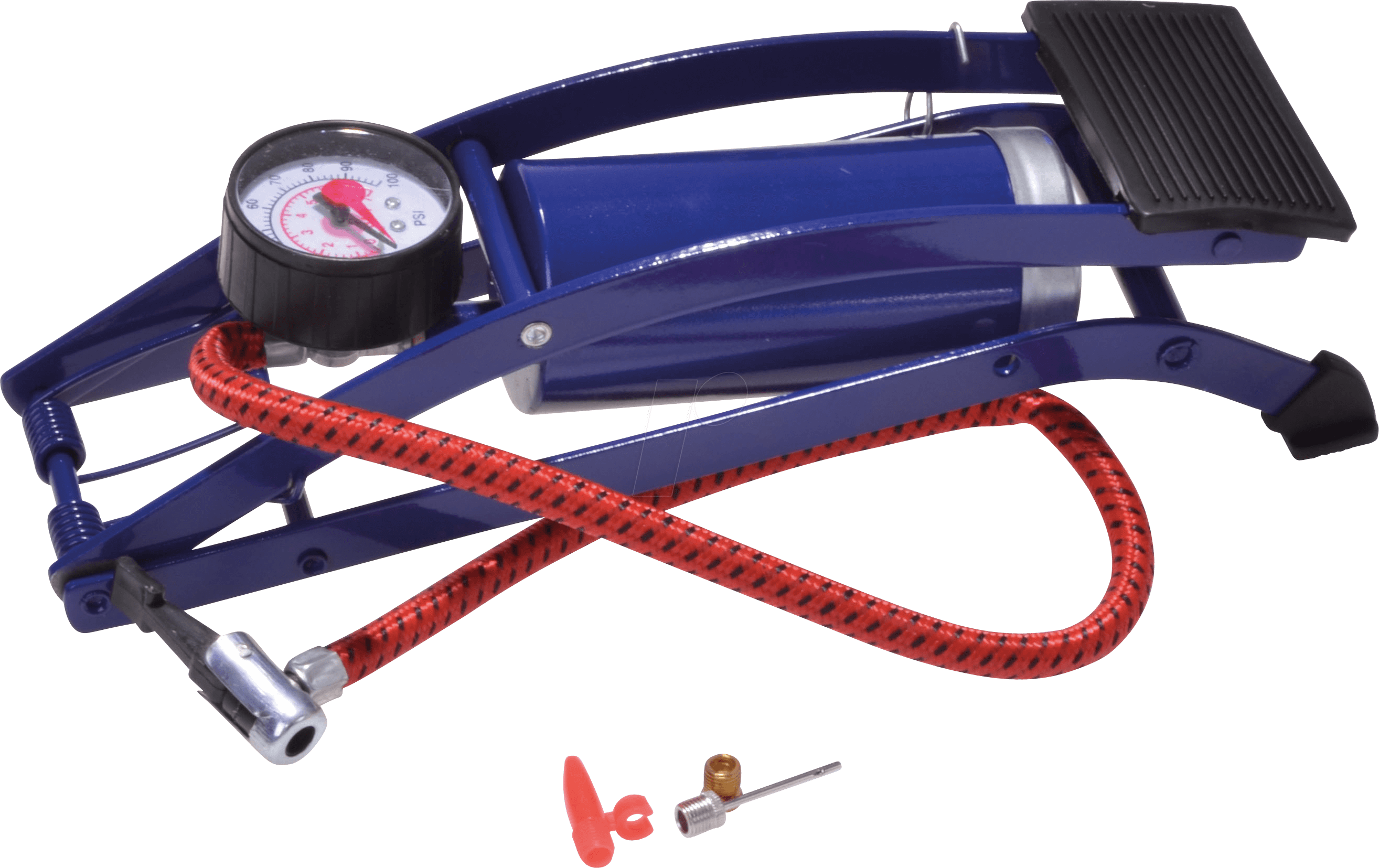 KFZ 18001 - KFZ - Fußluftpumpe, 1 Zylinder, 120mm