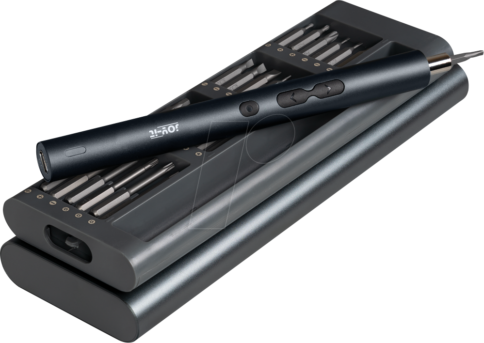 JOY-IT WE-0002 - Akku-Schraubendreher, Werkzeugset, 62-teilig