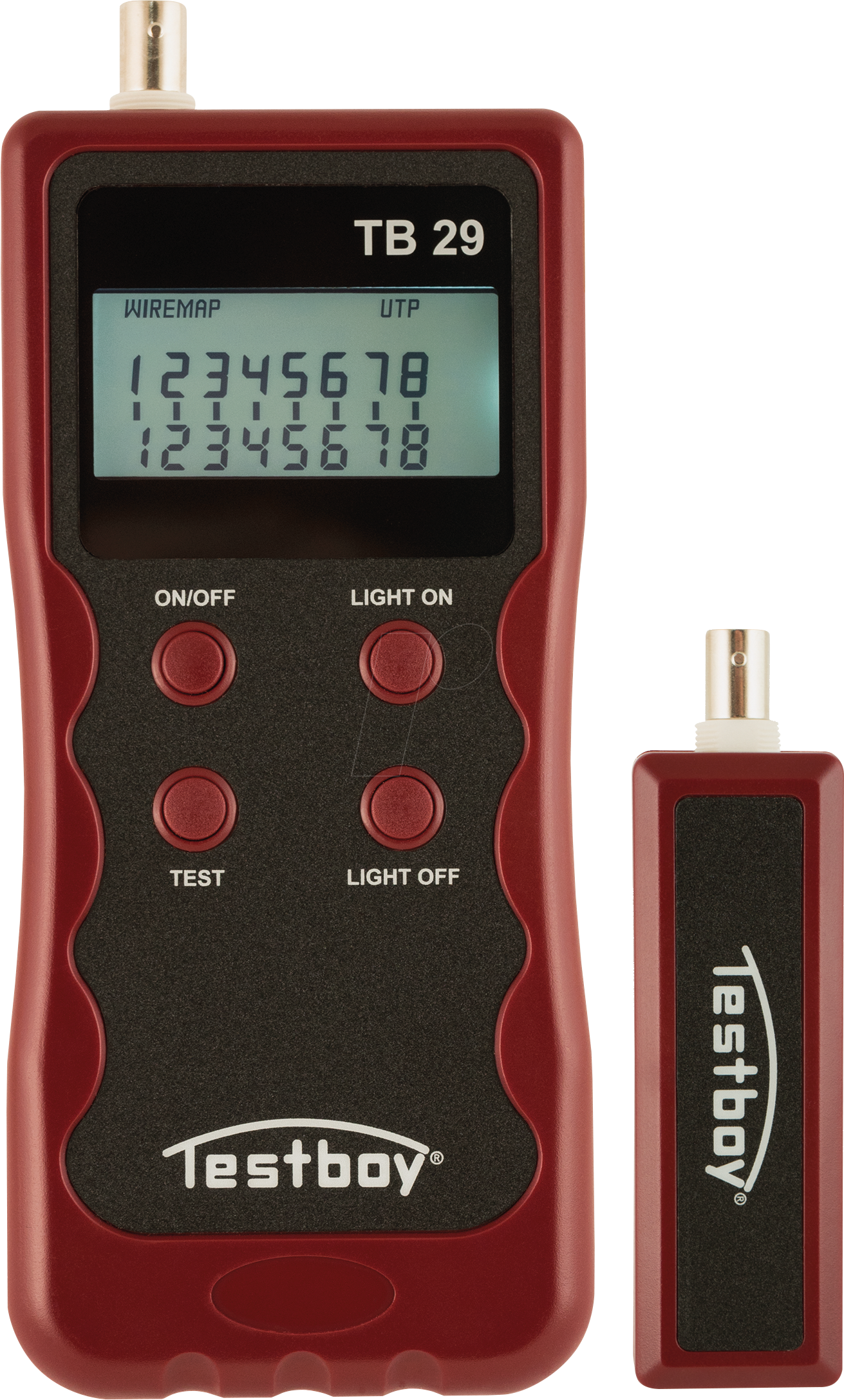 Thumbnail - TESTBOY 29 - Verdrahtungstester für Netzwerk-, Telefon- und Koaxialkabel