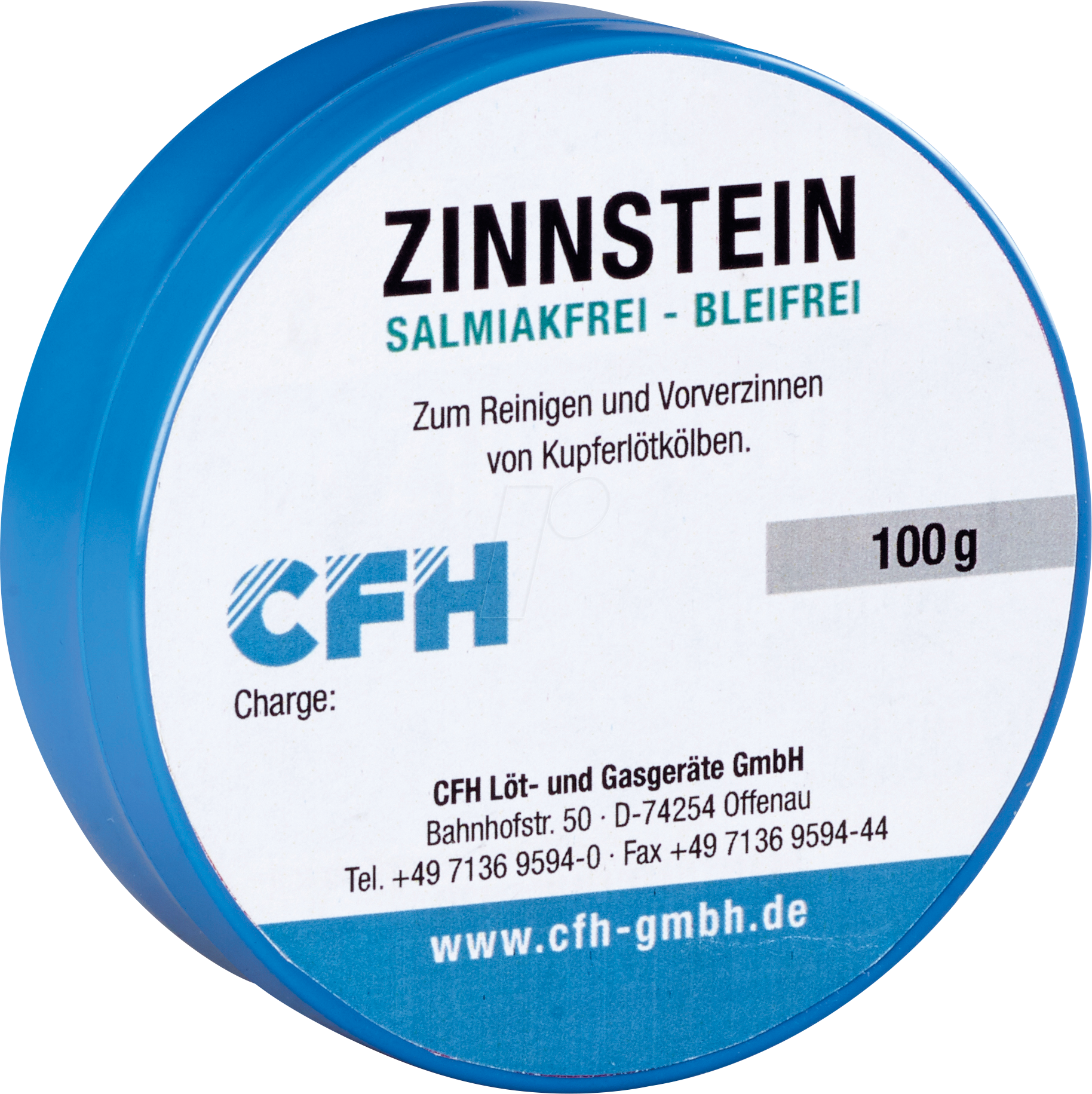 CFH 52231 - Zinnstein salmiakfrei 100 g