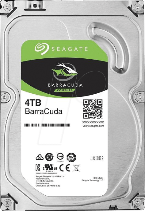 Thumbnail - ST4000DM004 - 4TB Festplatte Seagate BarraCuda - Desktop