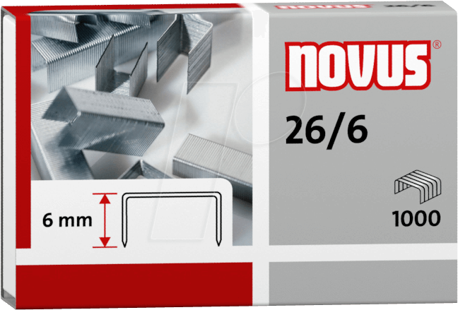 KLAMMER 26/6 - Heftklammern 26/6