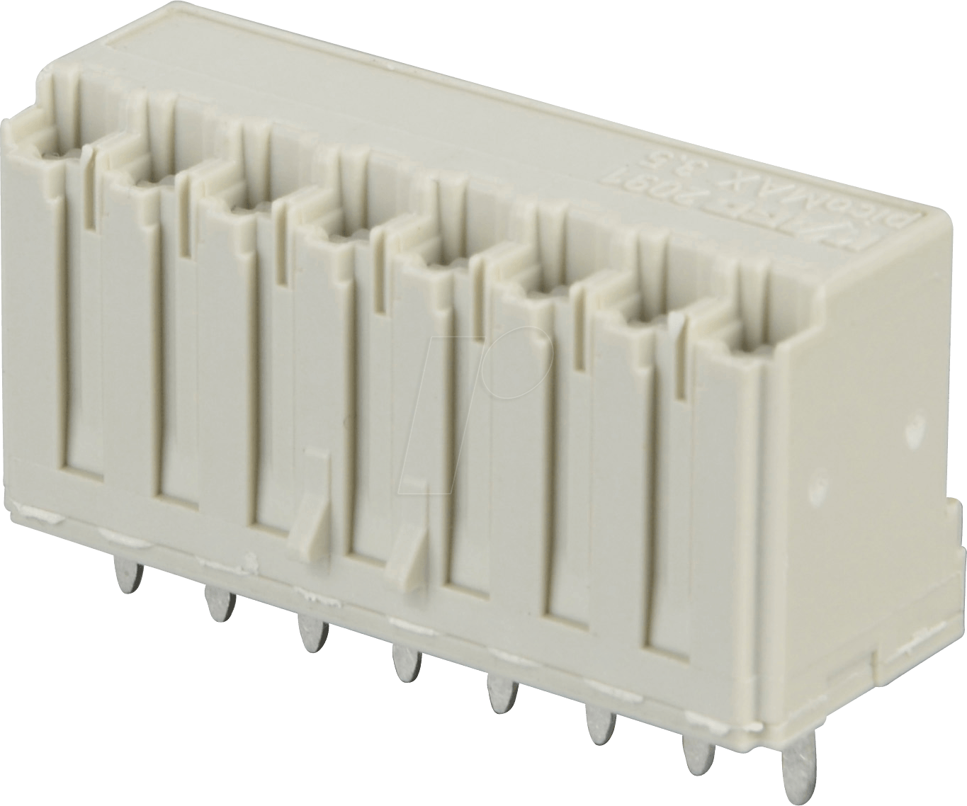 WAGO 2091-1308 - picoMAX 3.5 Federleiste mit Lötstiften 8-polig