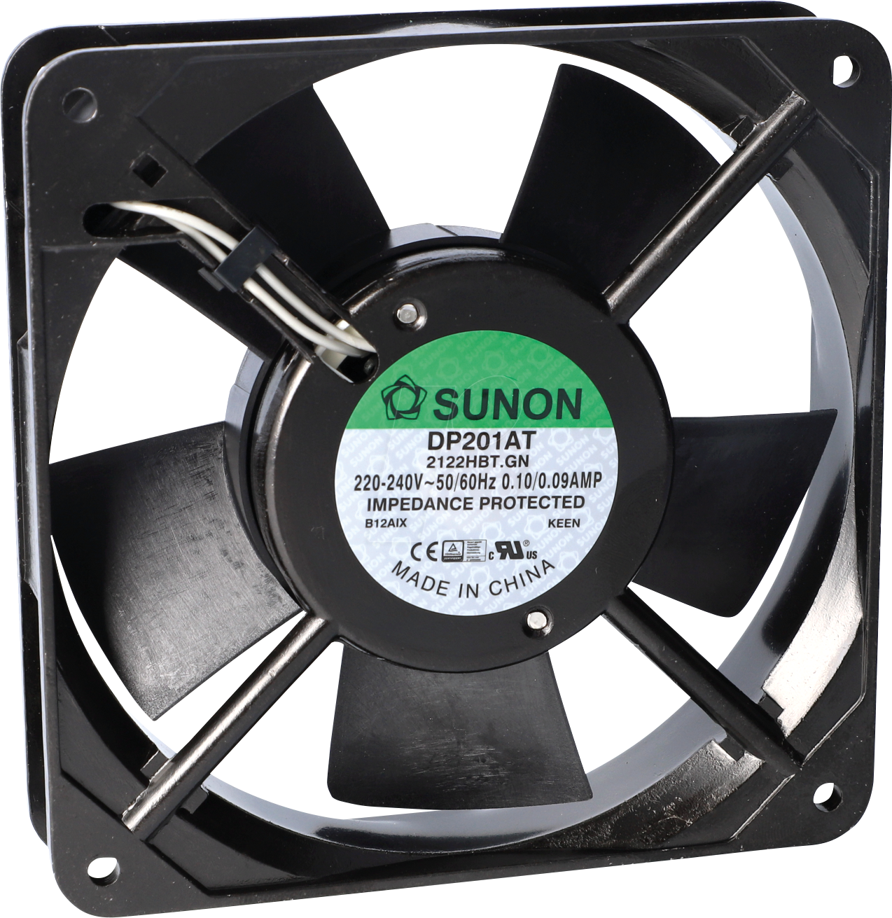 DP203AT2122LST - Lüfter, 230VAC, 120x120x25mm