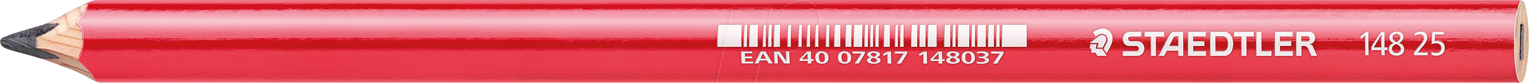 STAEDTLER 14825 - Zimmermannsbleistift, 1-2 mm, Härtegrad medium