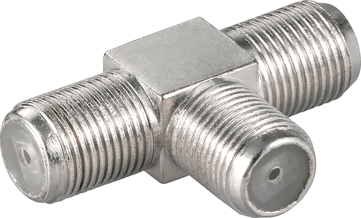 GOOBAY 11848 - F-Adapter T-Stück