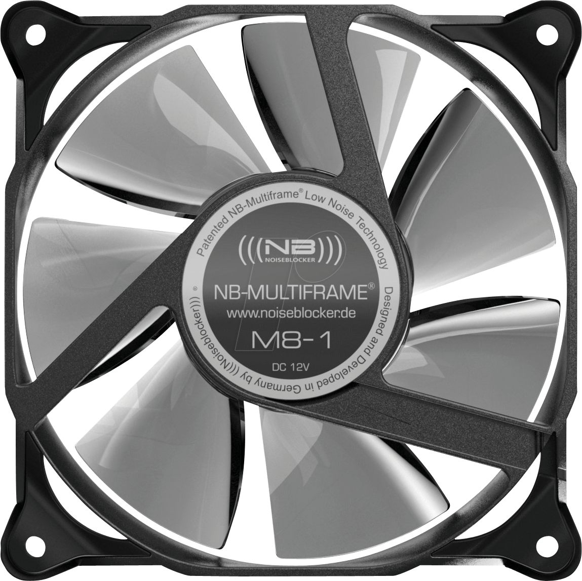 NOISEBLOCK M8S1 - Noiseblocker Multiframe S-Series M8 S1, 80 mm