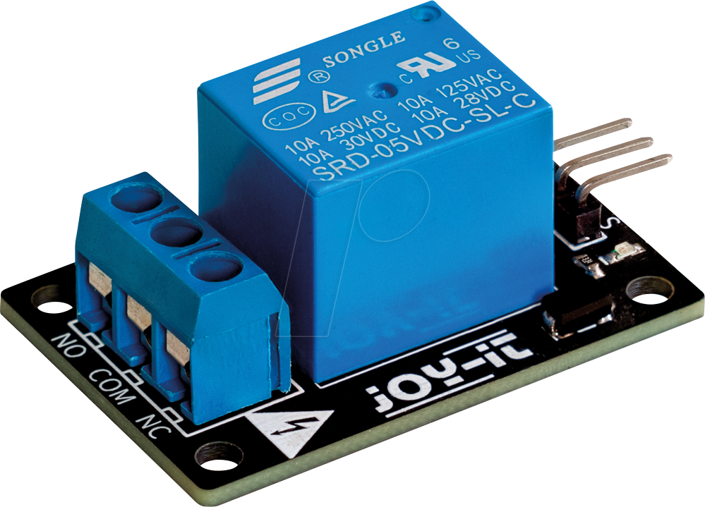 DEBO RELAY2 5V - Entwicklerboards - Relais-Modul, 5 V, SRD-05VDC-SL-C
