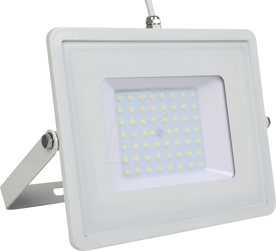 VT-410 - LED-Flutlicht, 50 W, 4000 lm, 4000 K, weiß, IP65, SAMSUNG Chip