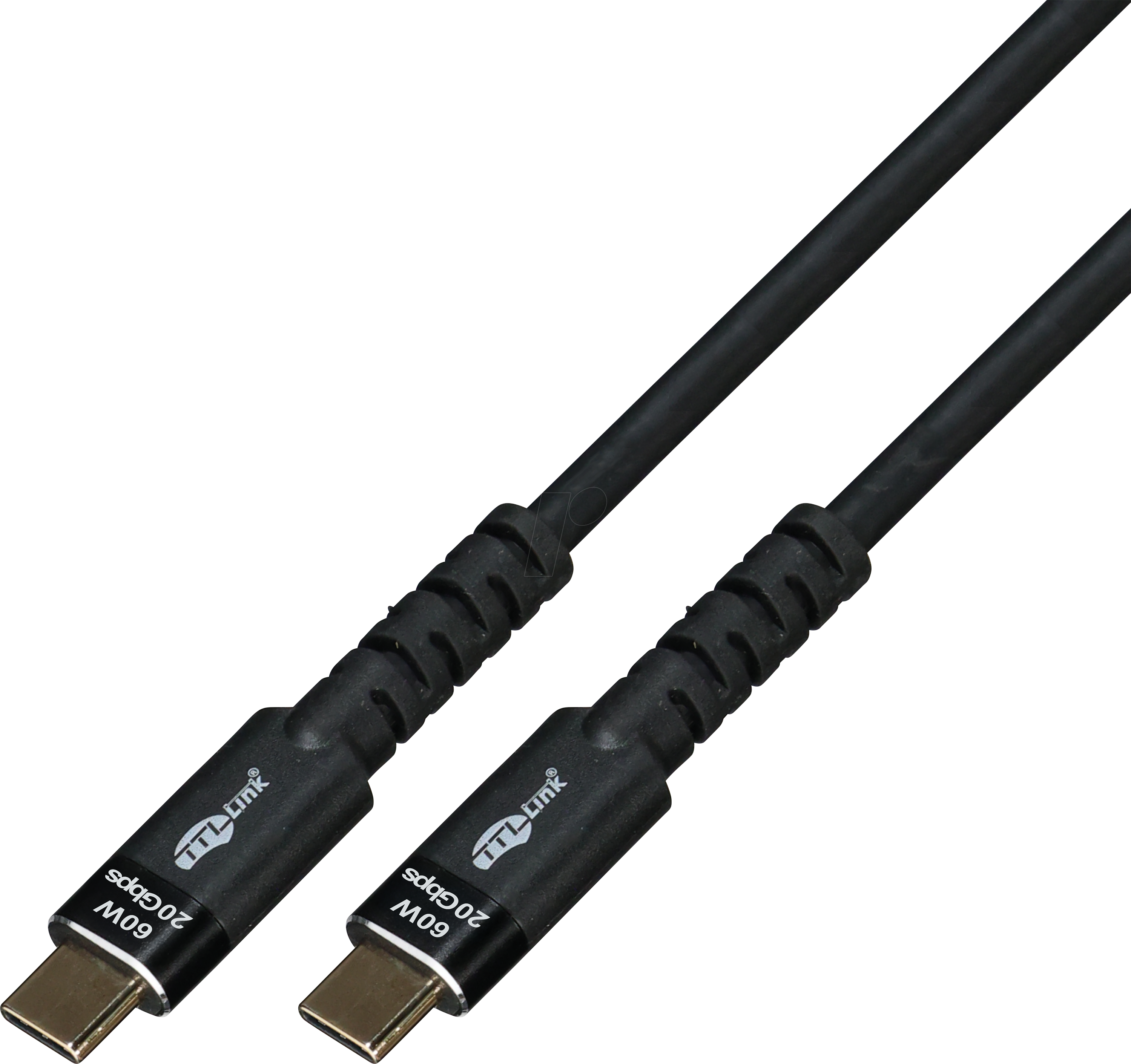 TTL 4411-50-GRS - USB 20 Gbit/s Kabel, 60 W, 4K 60Hz, GRS konform 5,0 m