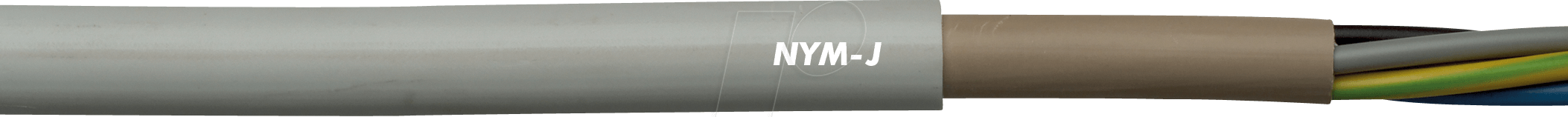 NYMJ4X2,5 50M - Mantelleitung NYM-J - 4 x 2,5 mm², 50 m