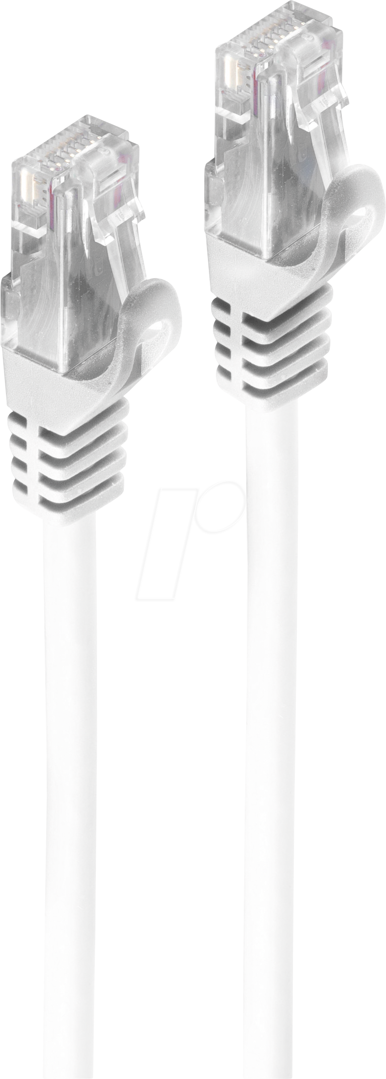 Thumbnail - SHVP BS08-35016 - 0,5 m Patchkabel - Cat.7-Rohkabel weiß