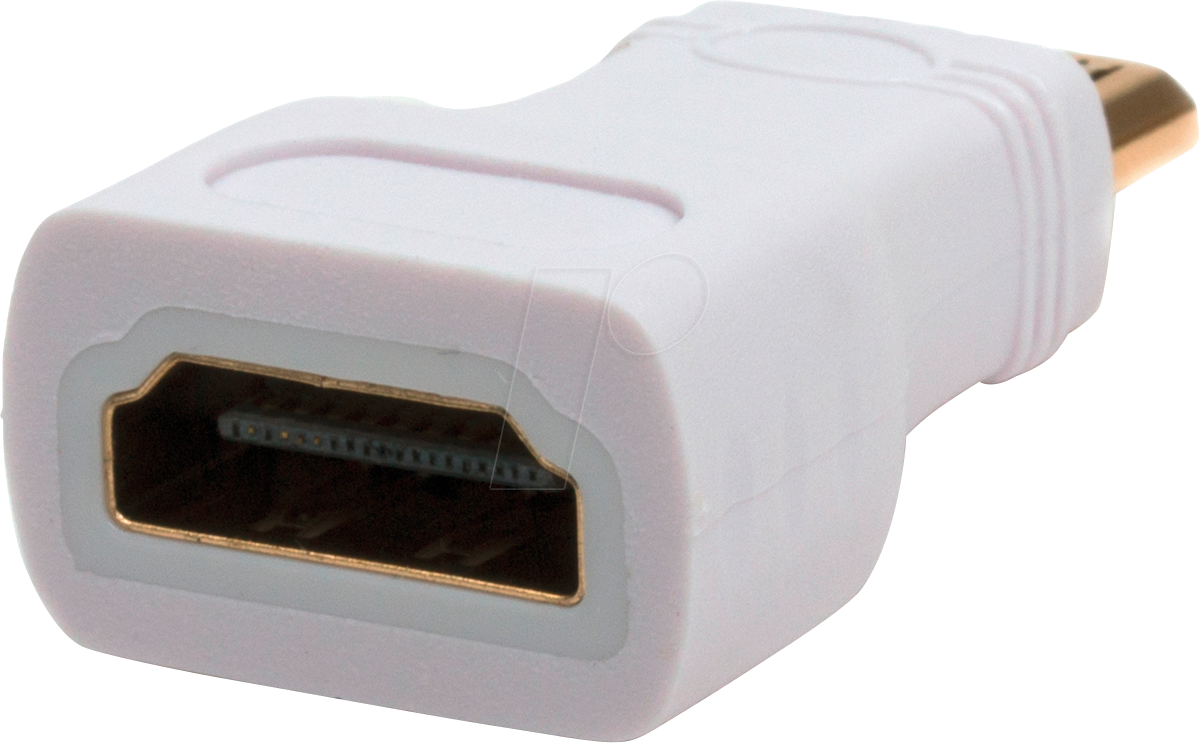 RPI MINI-HDMI 2 - Raspberry Pi - Kabel, mini-HDMI auf HDMI, Adapter, weiß