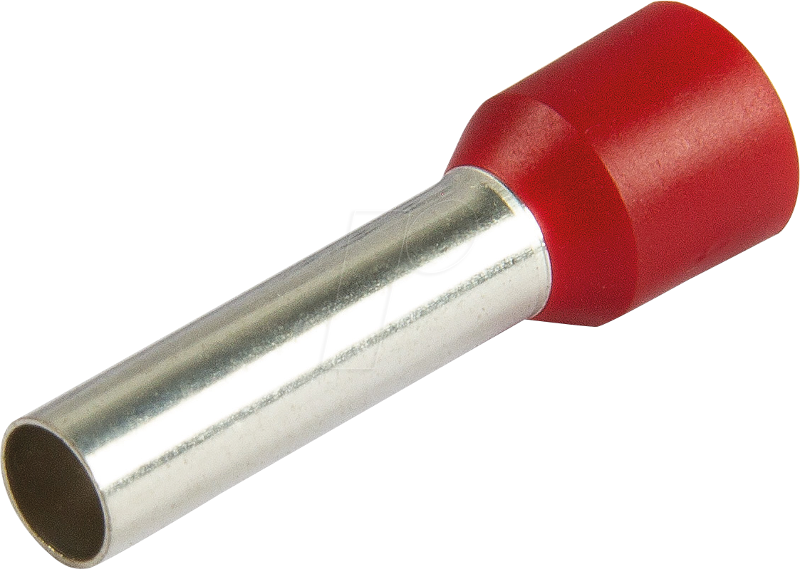 VT AEHUL 10,0-28 - Aderendhülsen, Ø 10,0 mm², 28 mm, rot, 100er-Pack