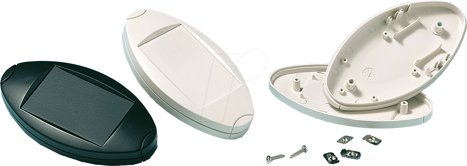 TEKO OVO 1.7 - Gehäuse Serie OVO 1/2, 124 x 66 x 23 mm