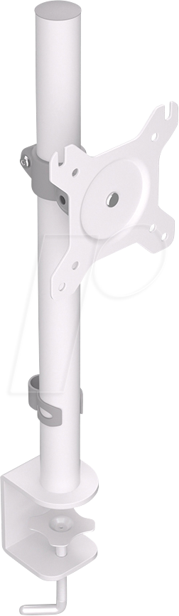 END EY8F002 - Monitor Halter, 1 Display, 13'' - 27'', weiß, Tischmontage