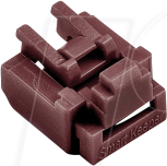 SK NL03P1BN - Port Schloss, RJ45, 12 Stück, braun