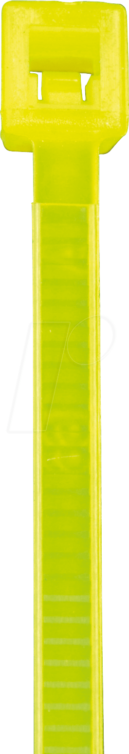 KAB 192 GE - Kabelbinder, standard, 192 mm, gelb, 100er-Pack