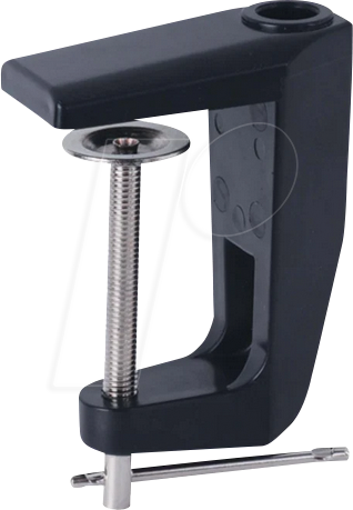 LUMENO 6171SW - Tischklemme, für Lupenleuchten, schwarz