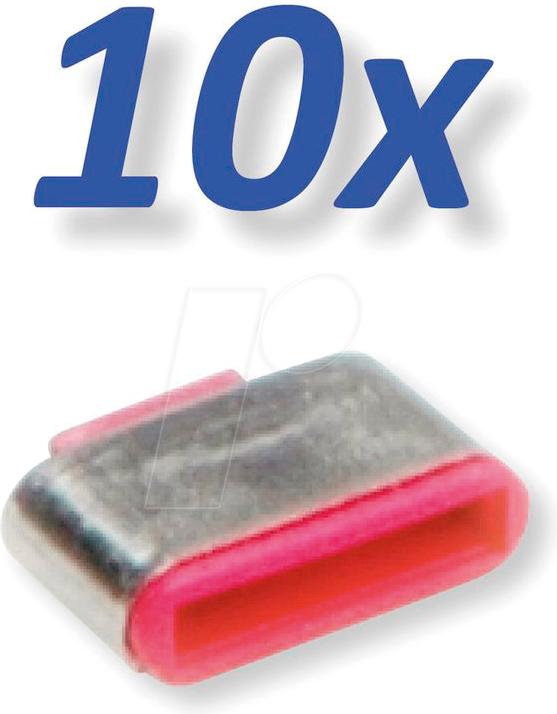 ROLINE 11028334 - USB-C-Port Schloss (10x Schlösser)