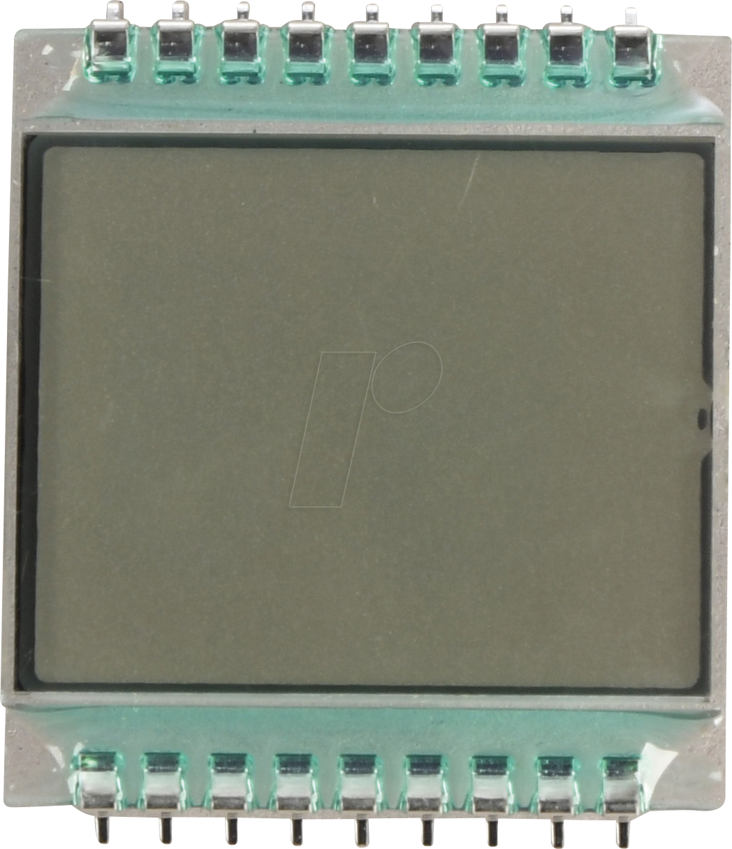 DE112TU-30/13.0 - LCD-7-Segment, 2 Digits, H:12,7mm, wide Temp