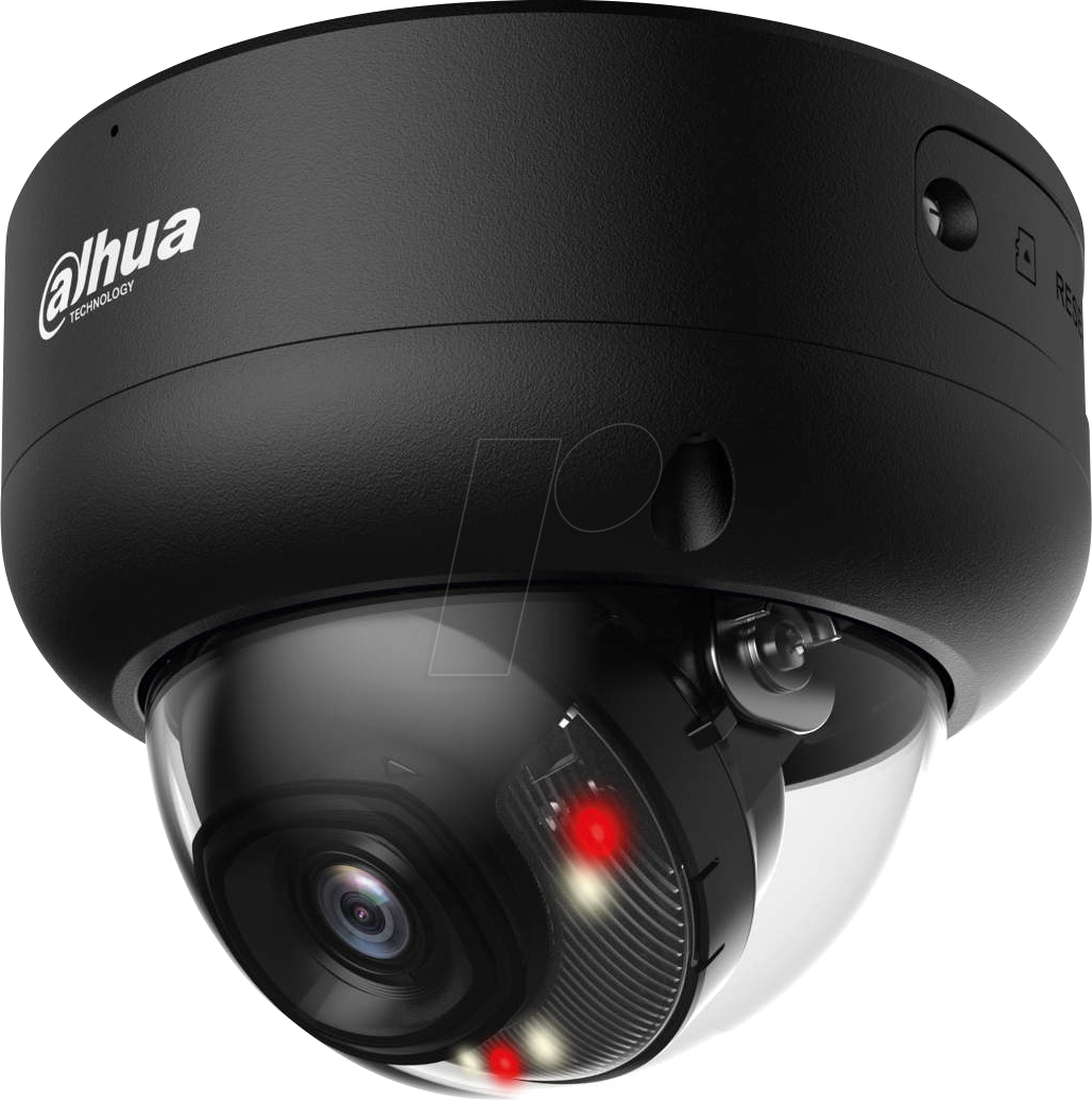 DH HDBW3849ESILB - Überwachungskamera, IP, LAN, außen, PoE