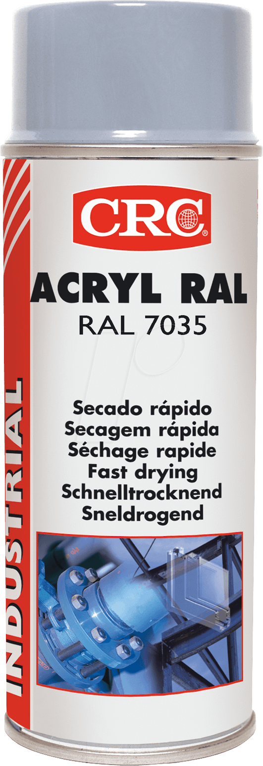 KONTAKT 31079 - Schutzlack, Acryl RAL 7035, 400 ml, Spraydose, grau