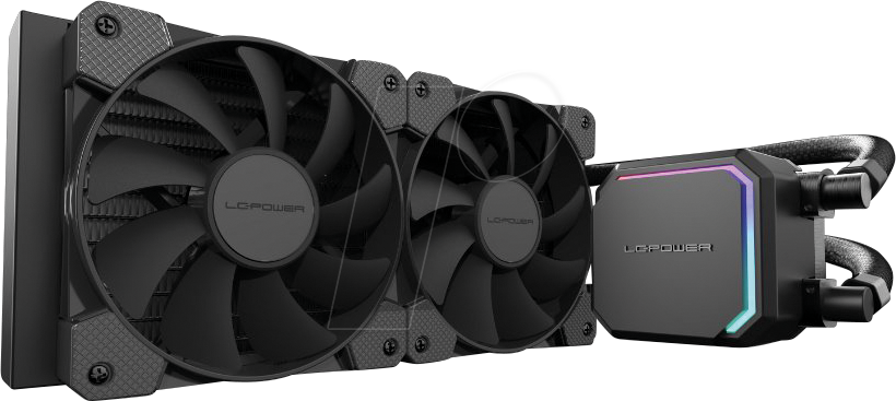 Thumbnail - LC-CC-240-B - LC Power JetFlow Wasserkühlung, 240 mm