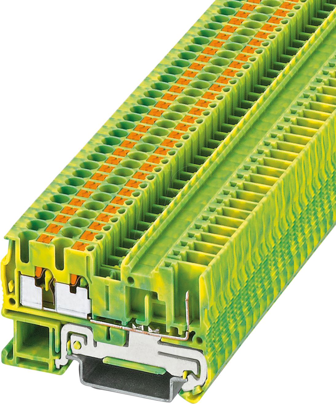 PT 2,5 TW 1P GG - PT 2,5-TWIN/1P-PE - Schutzleiter-Reihenklemme