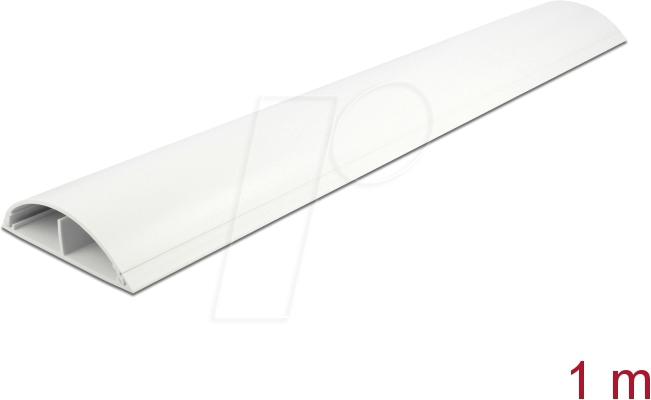 DELOCK 20707 - Kabelkanal selbstklebend 89 x 21 mm - Länge 1 m weiß