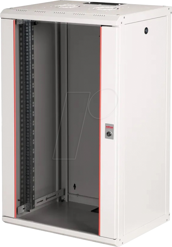 ROLINE 26210008 - 19'' Wandgehäuse, 20 HE, Tiefe 450mm, grau