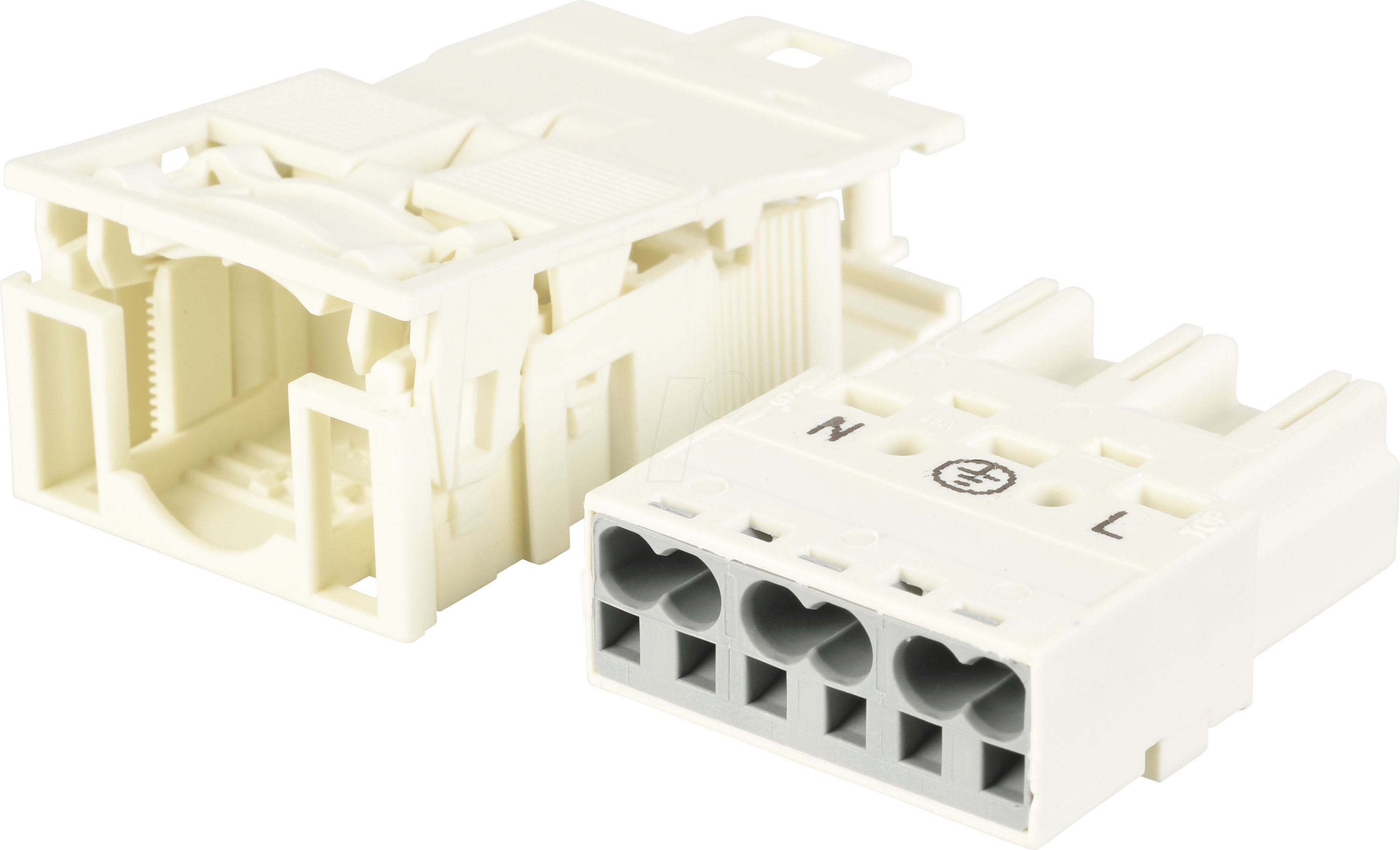 WAGO 770-233-050 - WINSTA® MIDI Stecker, 3-pol, mit Zugentlastungsgehäuse