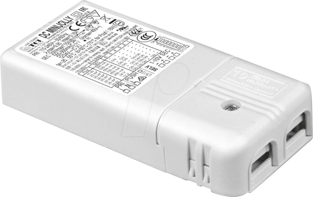 JOLLY MINI - LED-Trafo, 12-20 W, 12-24 V DC, 250-900 mA, PUSH