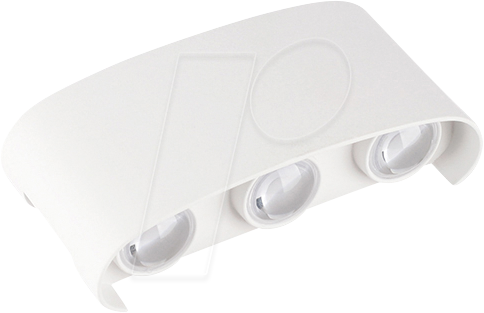 Thumbnail - OPT 7410 - Wandleuchte, 6 W, 3000 K, 480 lm, weiß, IP 65