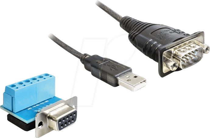 DELOCK 62406 - USB 2.0 Konverter, A Stecker auf 1x RS-422/485