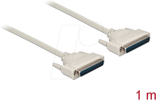 DELOCK 86878 - Kabel Seriell, D-Sub 37, Stecker/Stecker, 1 m
