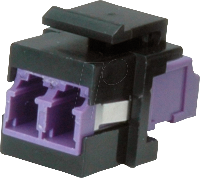 ROLINE 21170002 - Keystone Modul, LC Duplex, Multimode, OM4