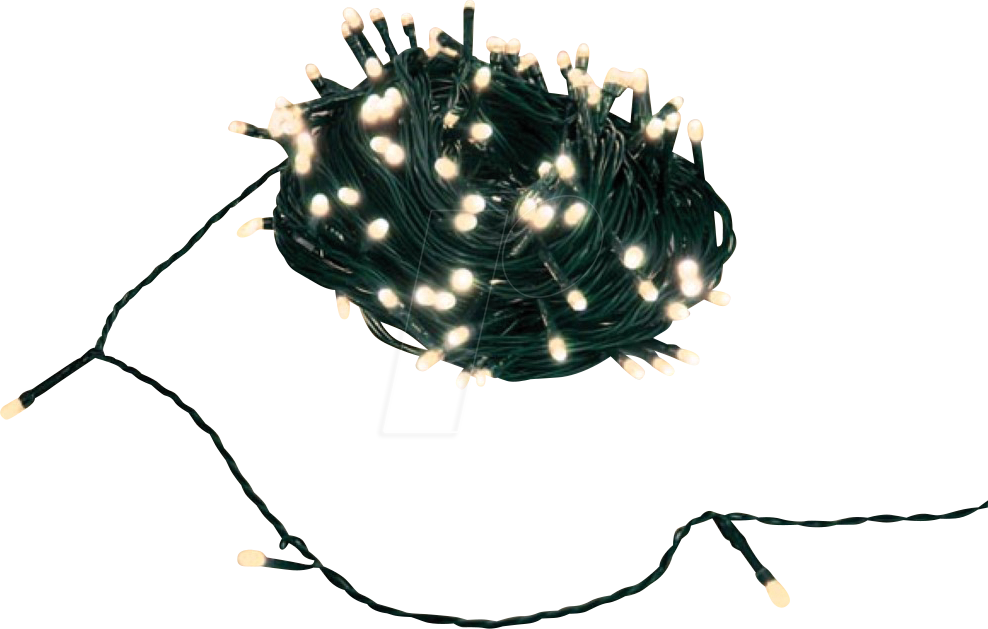 NV-2424VAW - LED-Lichterkette, 24 m, 160 LEDs, arizonaweiß, 230 V