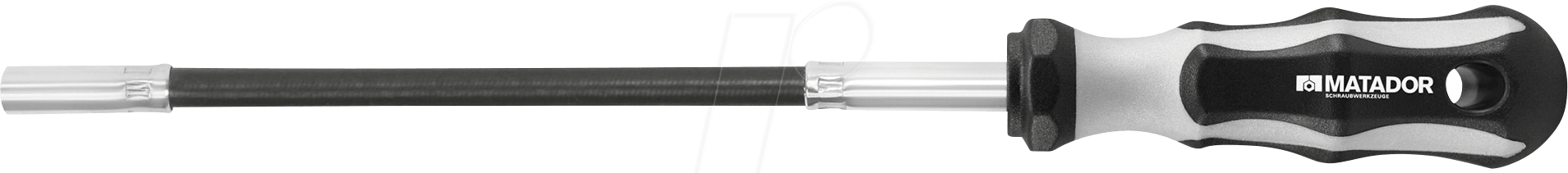 MAT 0670 0080 - Schraubendreher, Steckschlüssel, SW 8, flexibler Schaft