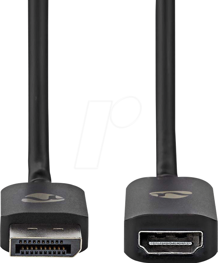 Thumbnail - N CCGP37108BK02 - DisplayPort Adapter, DP Stecker auf HDMI Buchse