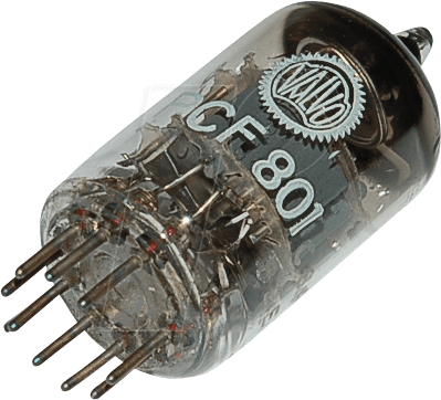 TUBE PCF801 - Elektronenröhre, Mehrfachröhre, Noval, 9-pol, 300 mA