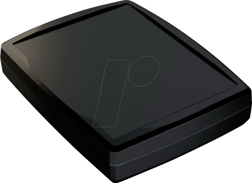 4U34191504009 - Handgehäuse, 185 x 145 x 39 mm, IP67, schwarz
