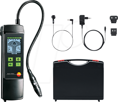 TESTO 0563 3164 - Leckagedetektor testo 316-4 Set 1