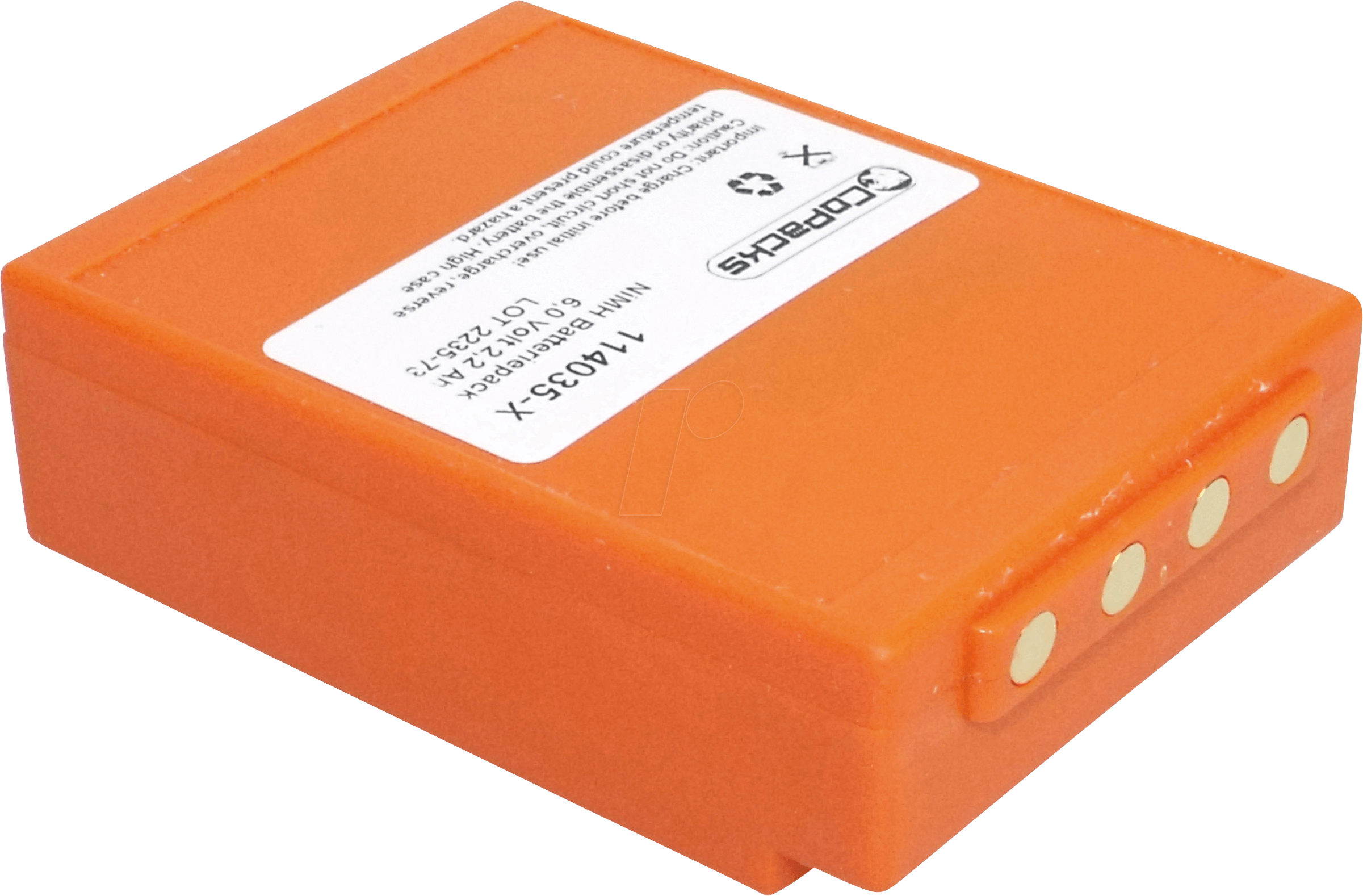 AKKU 143870 - Ersatzakku für Kransteuerungen, HBC PATROL