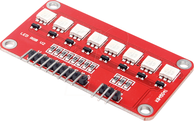 DEBO LED 8X5050 - Entwicklerboards - LED-Modul, 8x SMD 5050, RGB