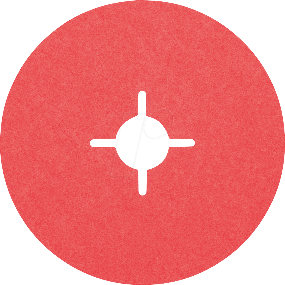 PFERD 64178125 - Keramikkorn Fiberscheibe Ø 125 mm CO-COOL80