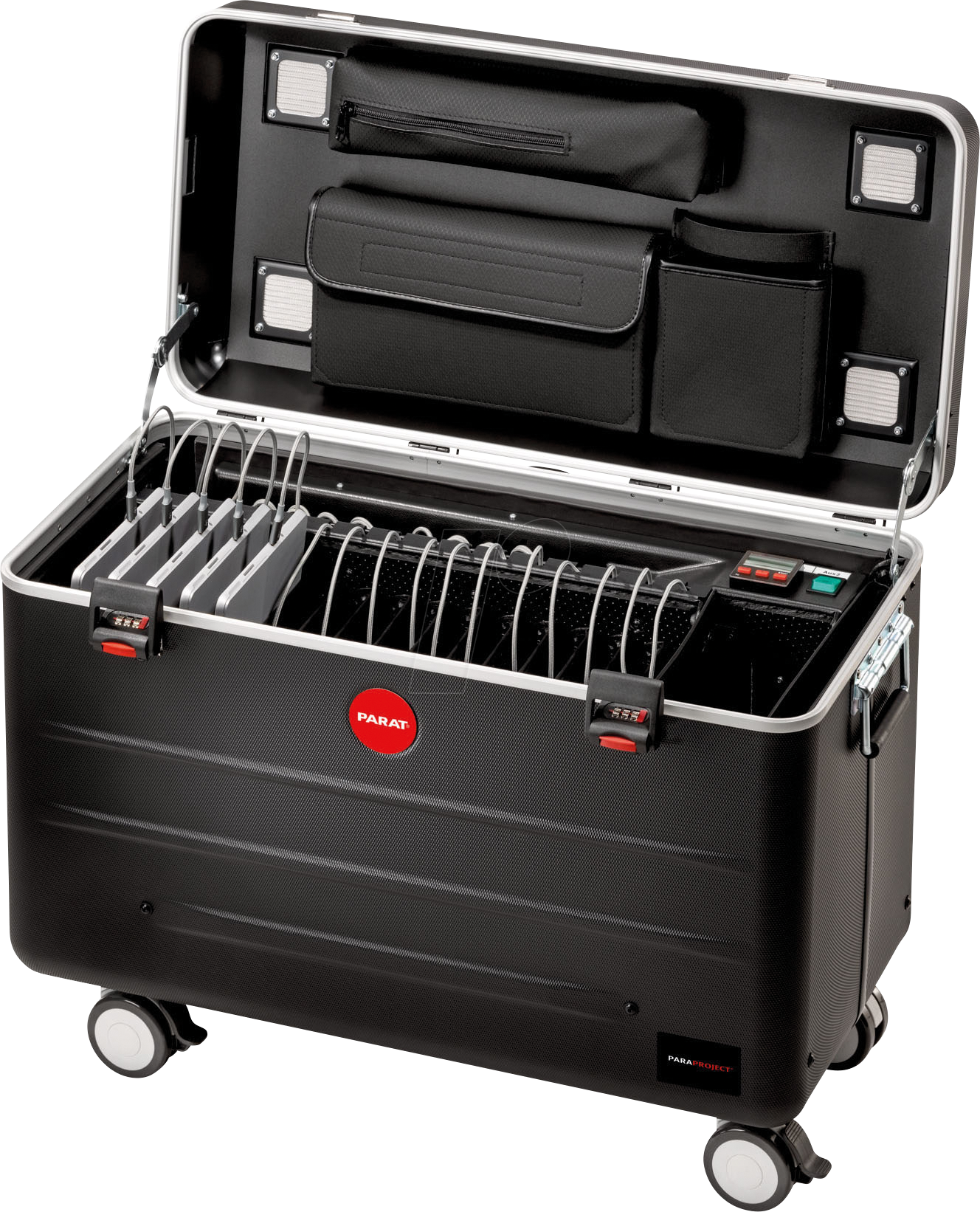 Thumbnail - PARAT 60315101 - Parat Case i16 Typ-C inkl. USB-C Kabel (schwarz)