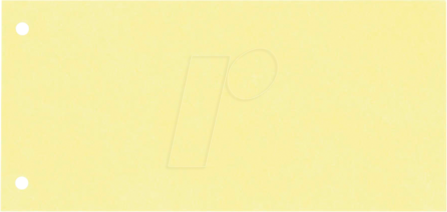TRENNSTREIFEN GE - Farbige Trennstreifen (24,0 x 10,0 cm), gelb